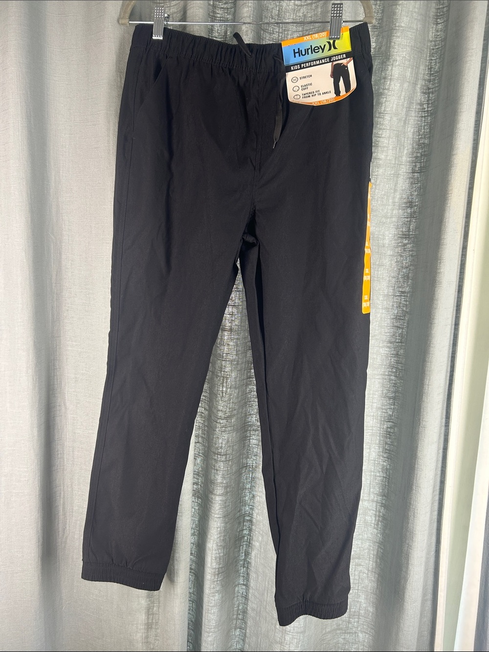 Hurley Black Kids Jogger Sweatpants
